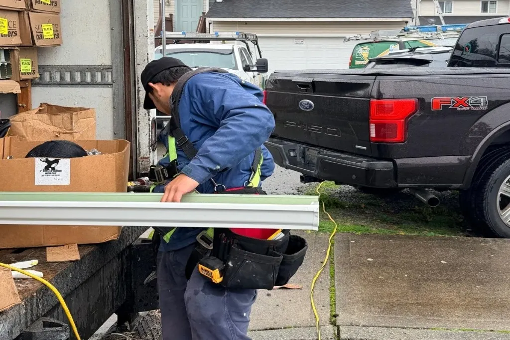 gutter installation in Lynnwood