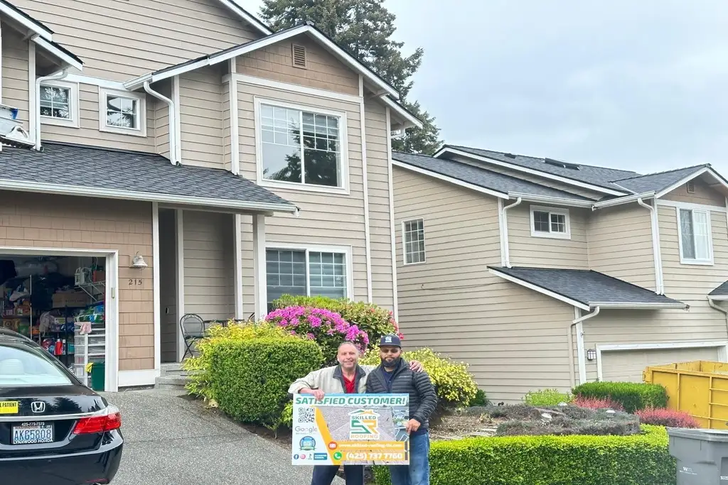 gutter installation in Lynnwood