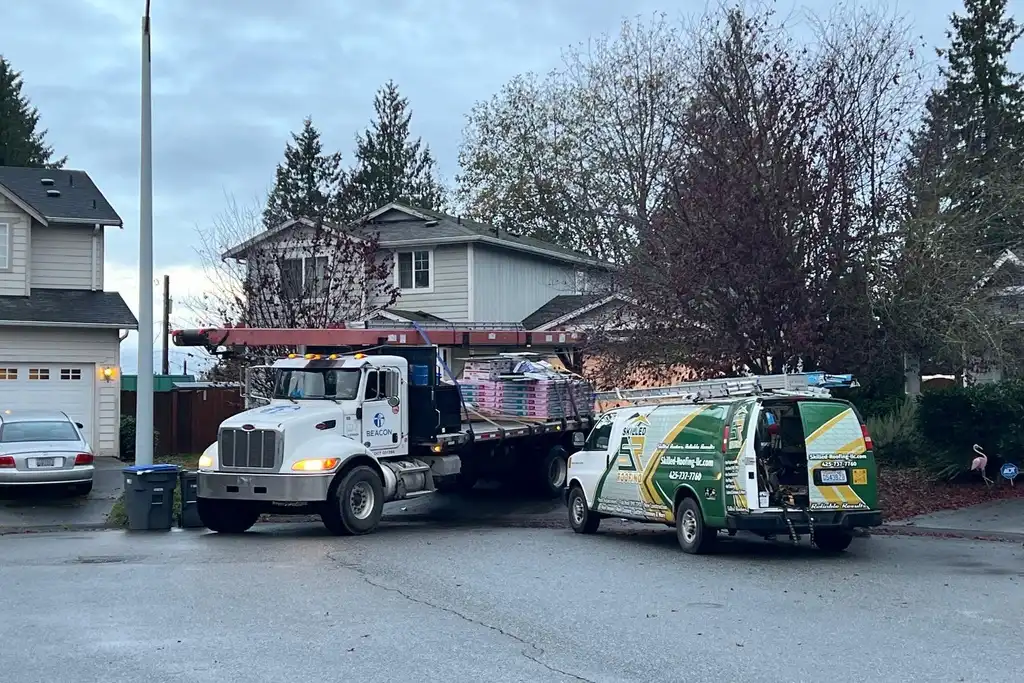 Leaky Roof Repair in Lynnwood